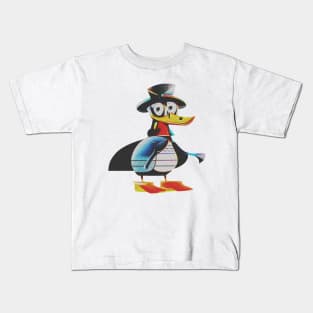 Robber Duck Character Kids T-Shirt